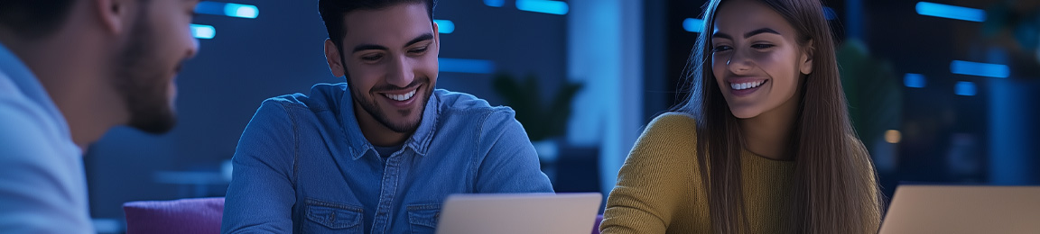 Estudiantes de la Facultad de Negocios UTEC
